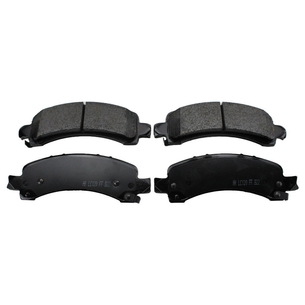 Set of 4 Akebono ProACT Rear Ceramic Disc Brake Pads for Cadillac Chevrolet GMC
