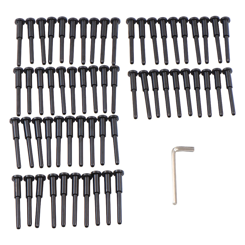 Invisible Receiver & Swage Stud Kit for Cable Rail (T316 Stainless Steel, 60 Pcs)