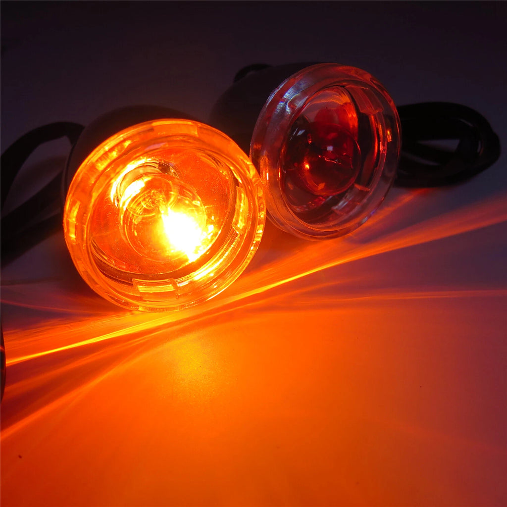 Front Turn Signal Light Indicator Clear Lens for Harley Sportster XL 883 (1992–2016)