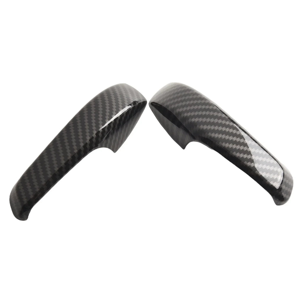 2 x Carbon Fiber Black Car Decorative Frame for Smart (2010–2014)