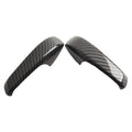 2 x Carbon Fiber Black Car Decorative Frame for Smart (2010–2014)