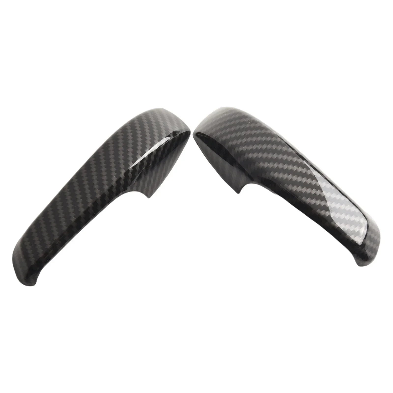 2 x Carbon Fiber Black Car Decorative Frame for Smart (2010–2014)