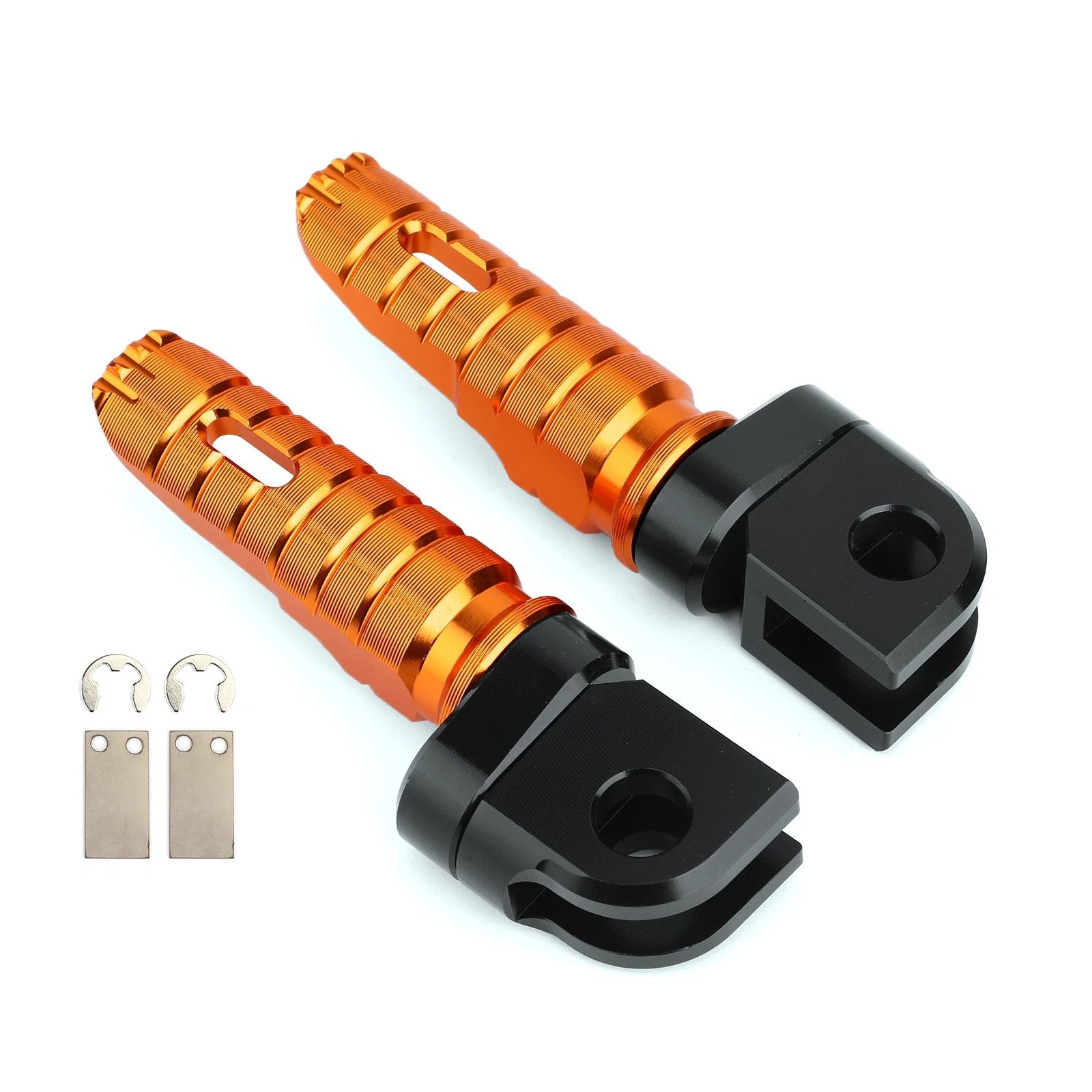 Front Footrests Foot Pegs for Kawasaki Z300 Z400 Z650 Z800 Z900 Z1000 (2015–2023)