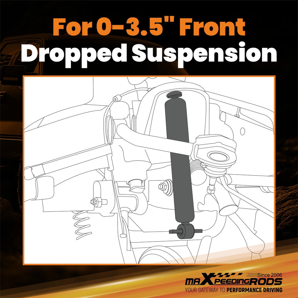 Front Adjustable Drop Strut for Ford F-150 2WD (2021–2025)