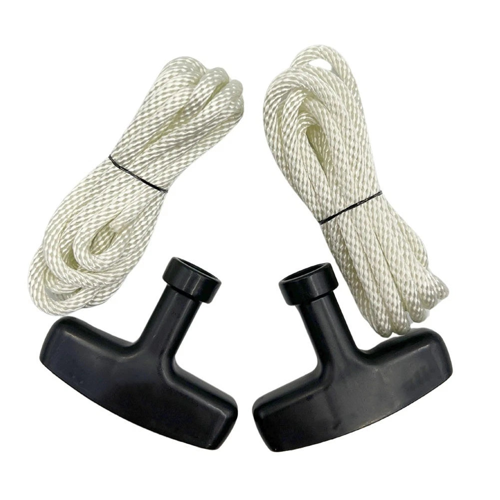 Recoil Starter Rope with Handle for Small Engine Repair (No Tools Required)