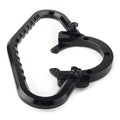 Black Passenger Grab Bar Handle for Kawasaki Z750 Z800 (2007-2017)