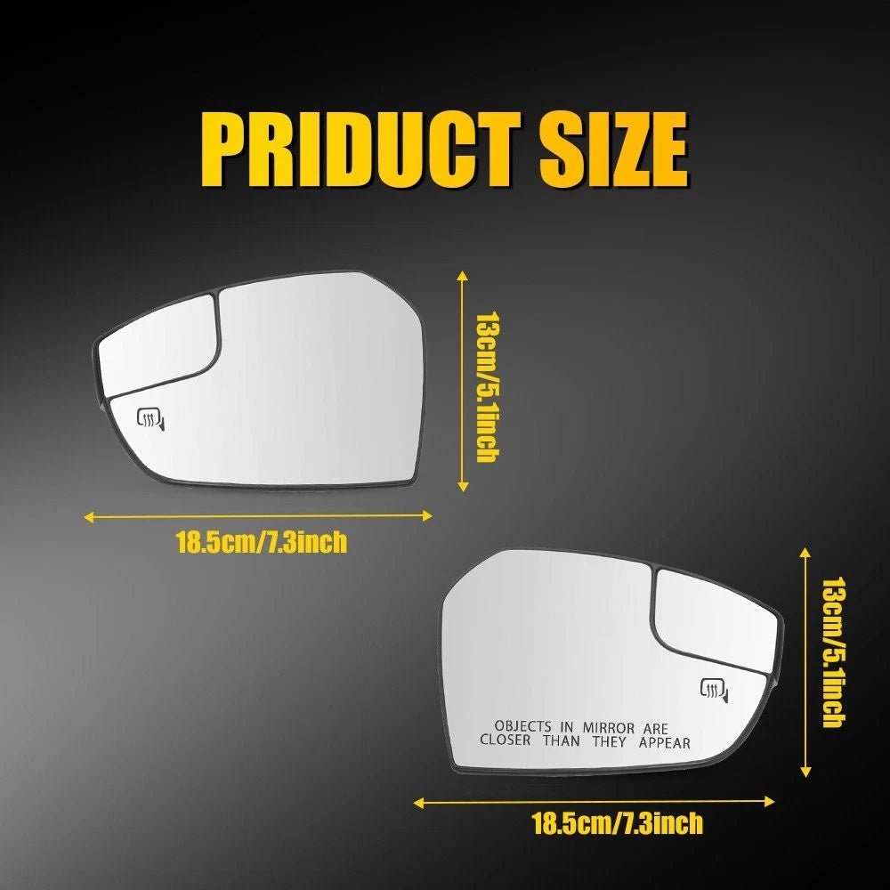 Pair of Mirror Glasses for Ford Escape (2017–2019) GJ5Z17K707G