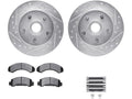 Front Brake Pad and Rotor Kit for Mazda B3000 RWD (1994) DW413DN