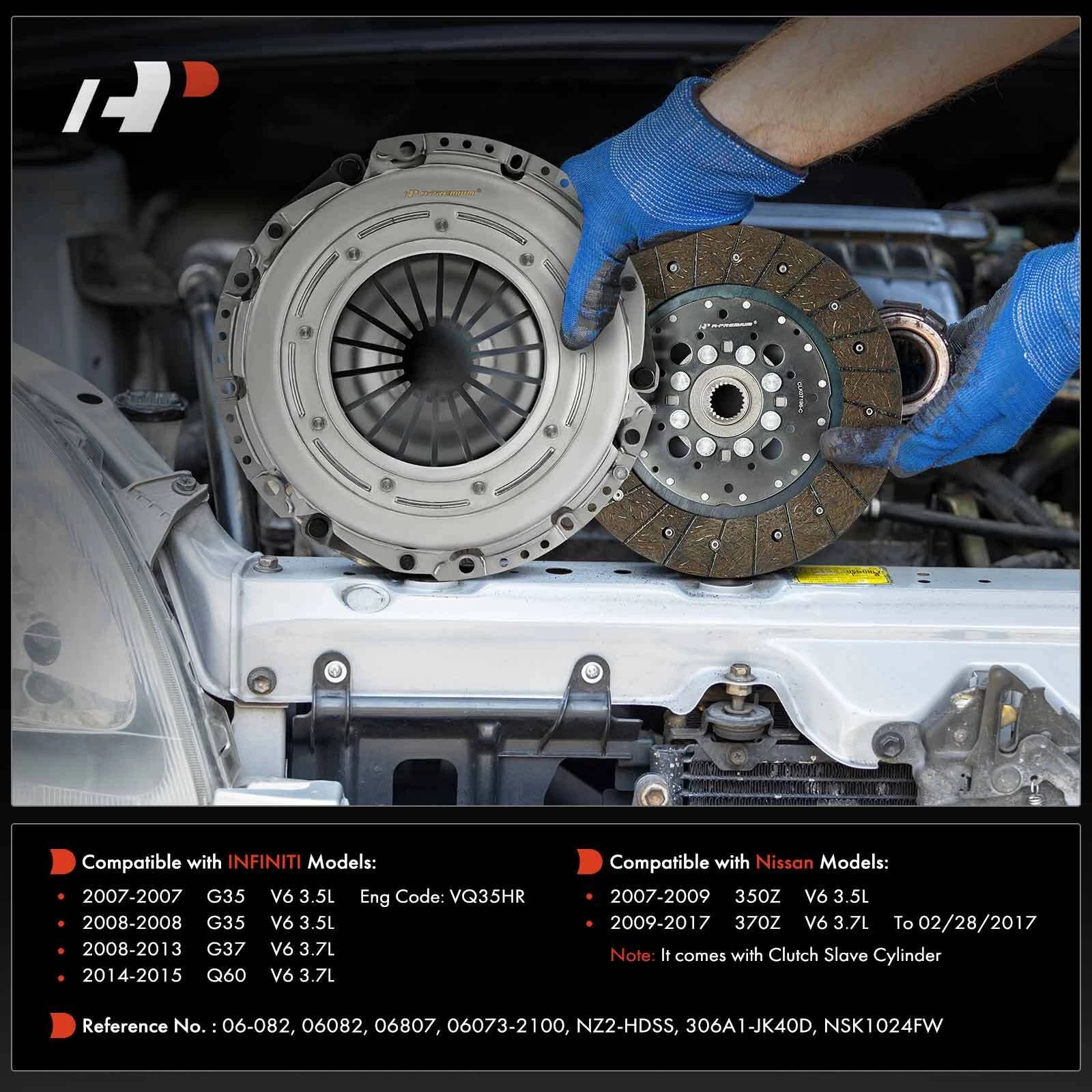 Clutch Kit for Nissan 370Z (2009–2017) INFINITI Q60