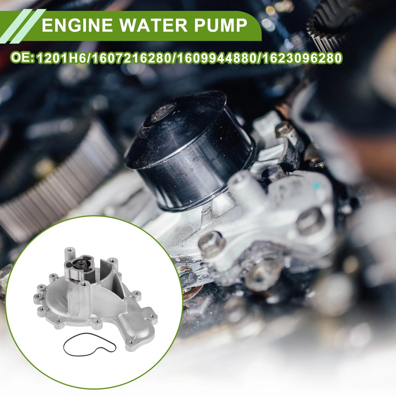 Engine Water Pump for Peugeot Boxer (2006–2024) No. 1201H6 Cooling Pump