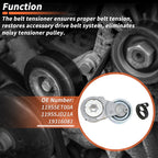 Drive Belt Tensioner Kit for Nissan Versa (2007–2012) 11955ET00A