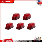 5X Red Rear Cab Roof Running Lights for Dodge RAM Promaster 1500 2500 3500 (2014–2023)