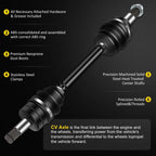 2X CV Axle Shaft Assembly for Yamaha Grizzly 700 (2016–2022)