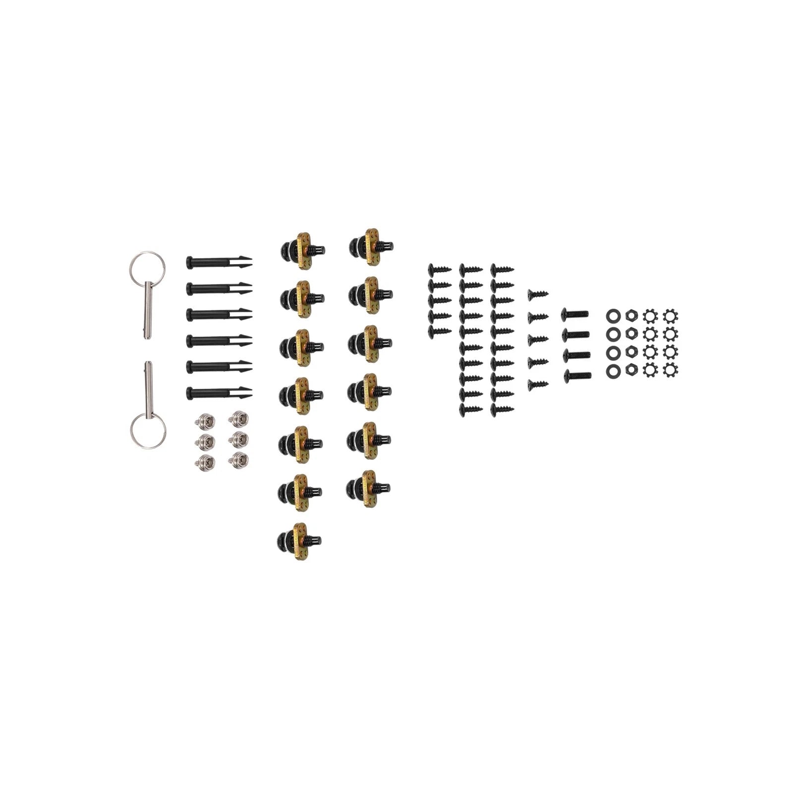 Soft Top Support Hardware Kit for Jeep Wrangler YJ (1987-1995)