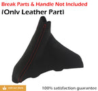 E Brake Boot for BMW E90 (2005–2013) Synthetic Leather Red Stitch