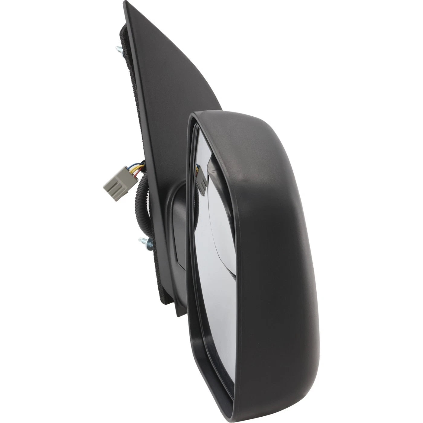 Passenger Side Mirror for Econoline Van (2010–2014) Textured Black Manual Fold