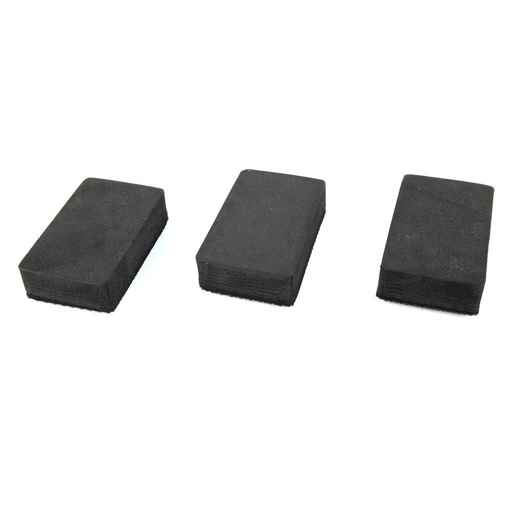3Pcs Clay Bar Pad Sponges for Car Cleaning Wax Polish Tools