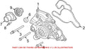 OEM Engine Water Pump for Chrysler Dodge 5.7 V8 (2003–2021)