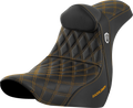 Saddlemen Pro Series SDC Performance Seat w/ Backrest for Harley FL/FX