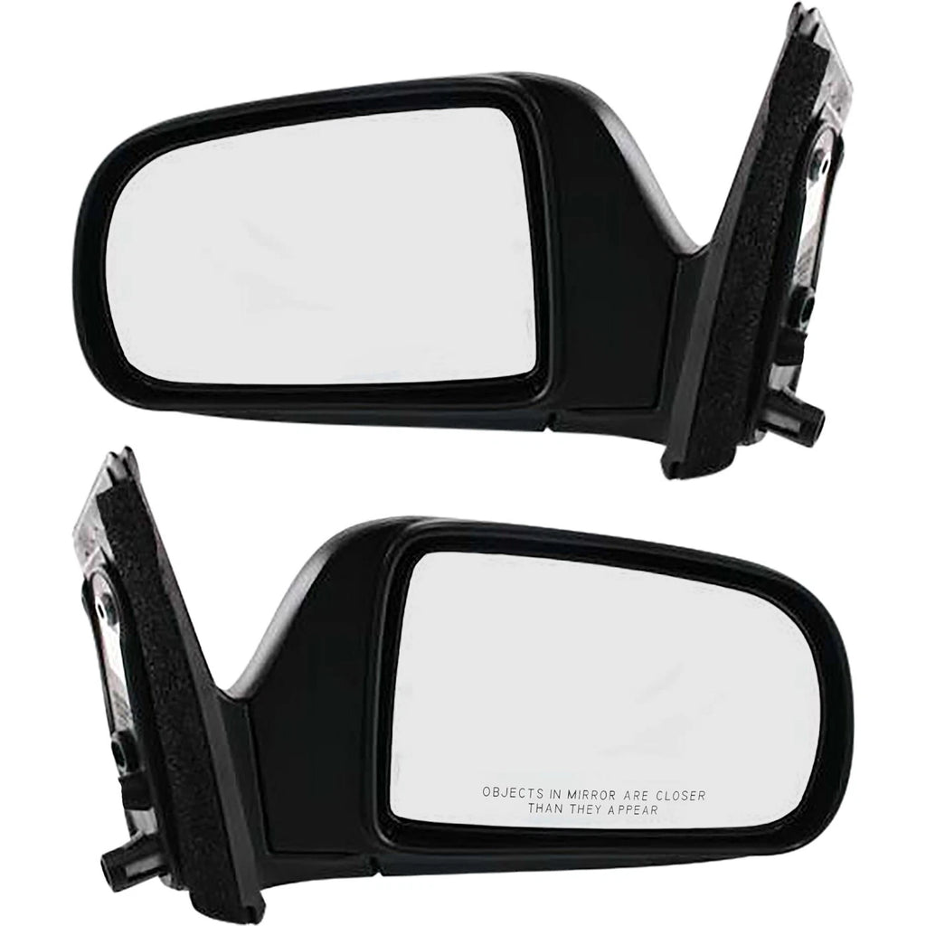 Set of 2 Manual Folding Mirrors for Toyota Sienna (1998–2003)