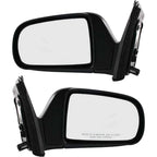 Set of 2 Manual Folding Mirrors for Toyota Sienna (1998–2003)