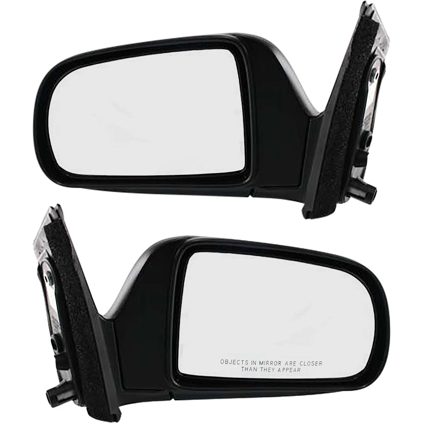 Set of 2 Manual Folding Mirrors for Toyota Sienna (1998–2003)