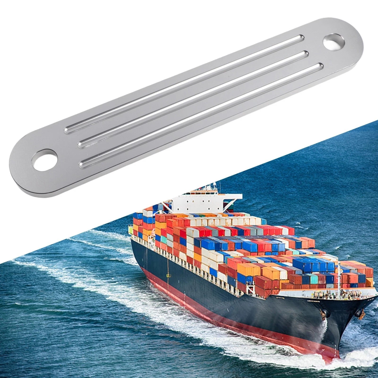 Transom Support Plate TSP-2DP for Outboard Motors (12 in x 2 in)