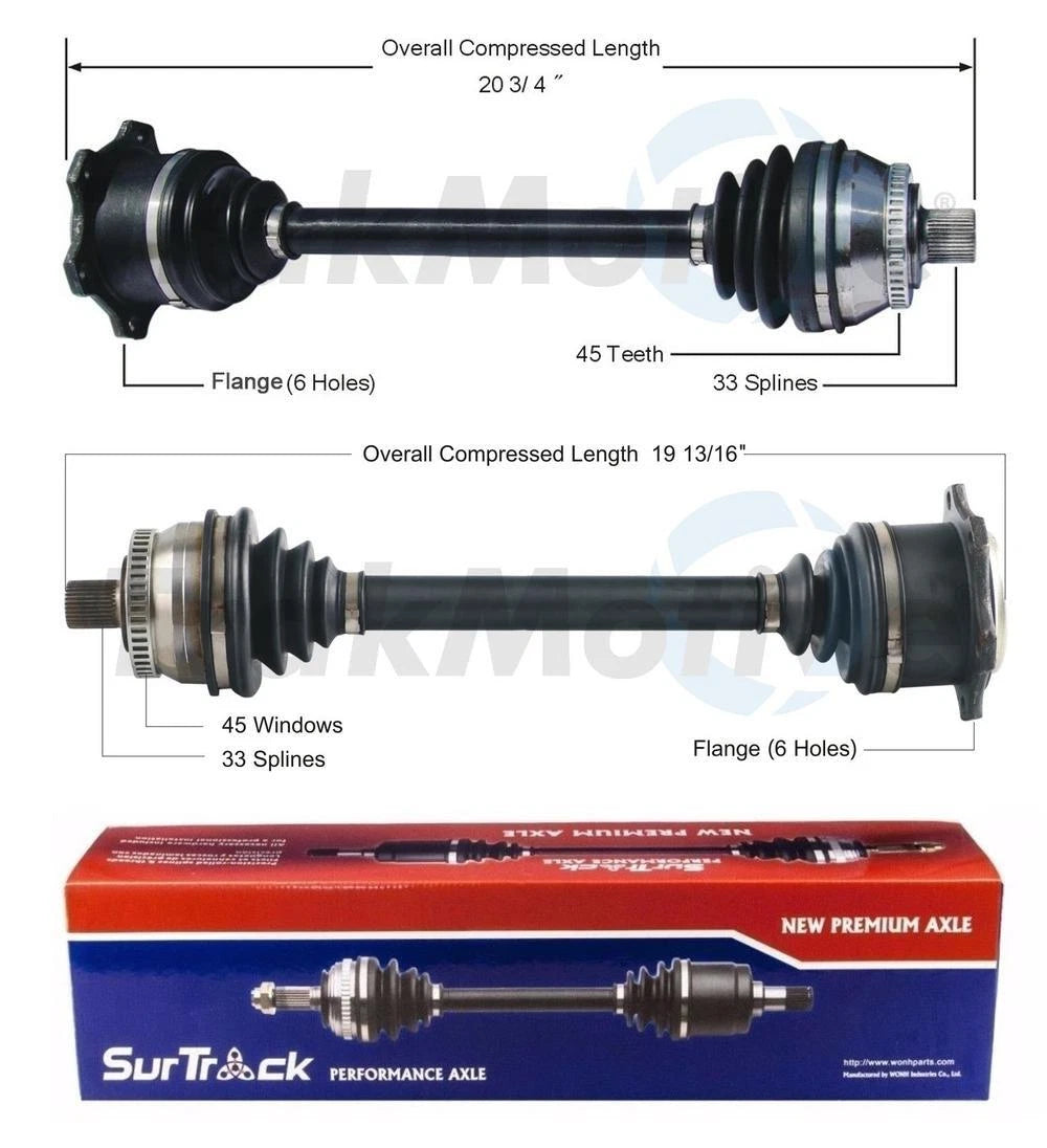 CV Axle Shaft Kit for