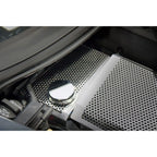 Perforated Water Tank Cover w/Polished Cap Cover for 2014-19 Chevy Corvette Z06