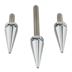 3 x 6mm Silver Windshield Screws for Harley Electra Glide (2014-2023)