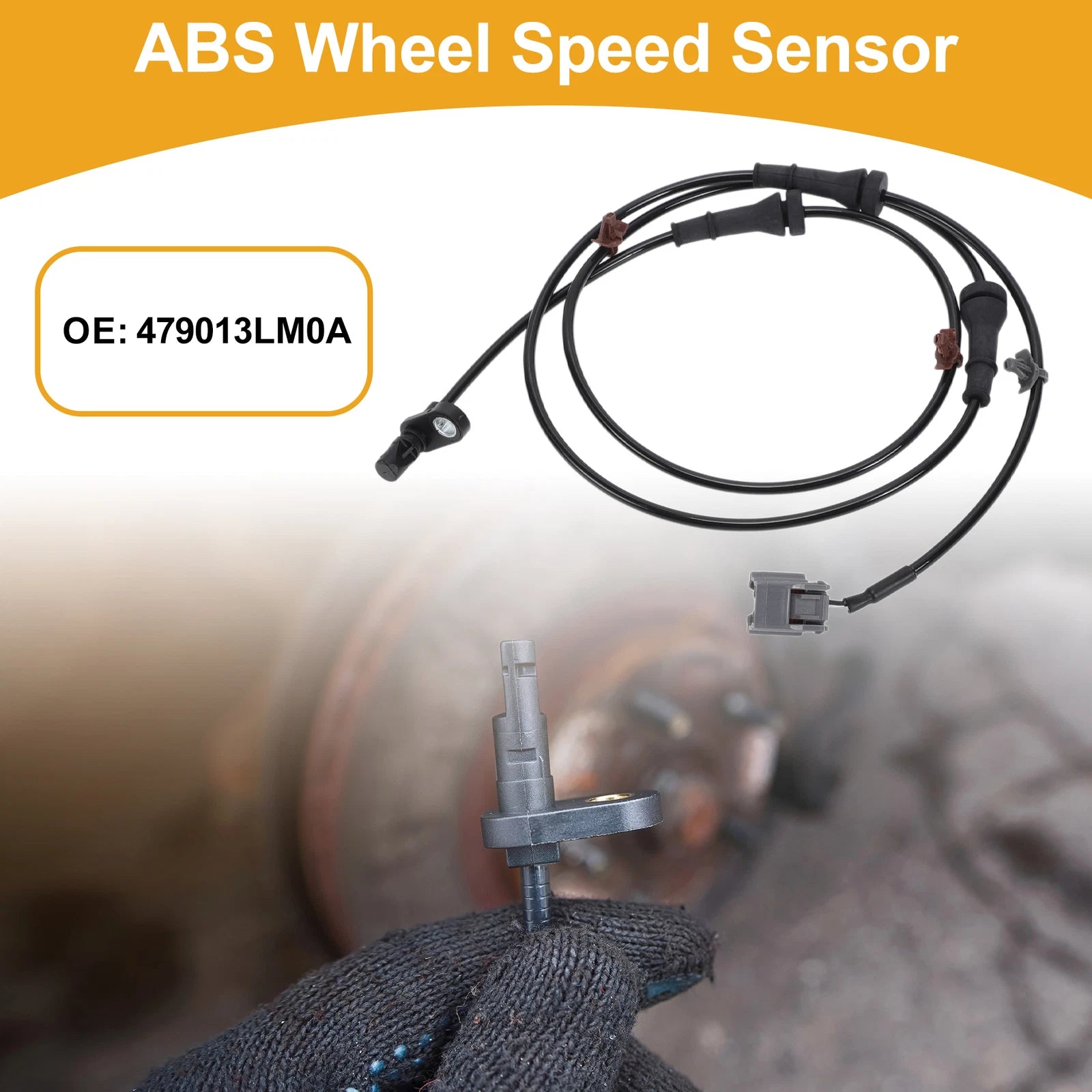 ABS Wheel Speed Sensor No. 479013LM0A for Nissan NV200 (2013–2019) Rear Left
