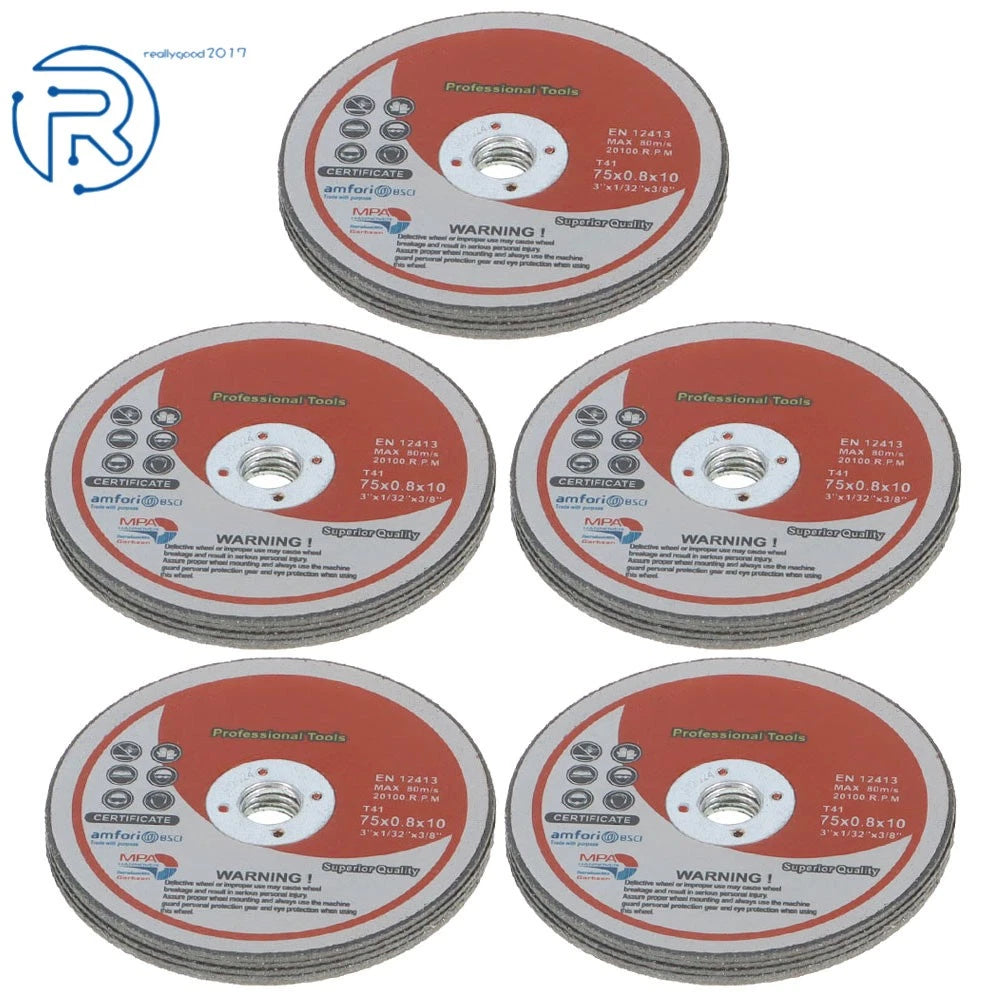 Set of 25 Cut-off Wheels for Metal & Stainless Steel