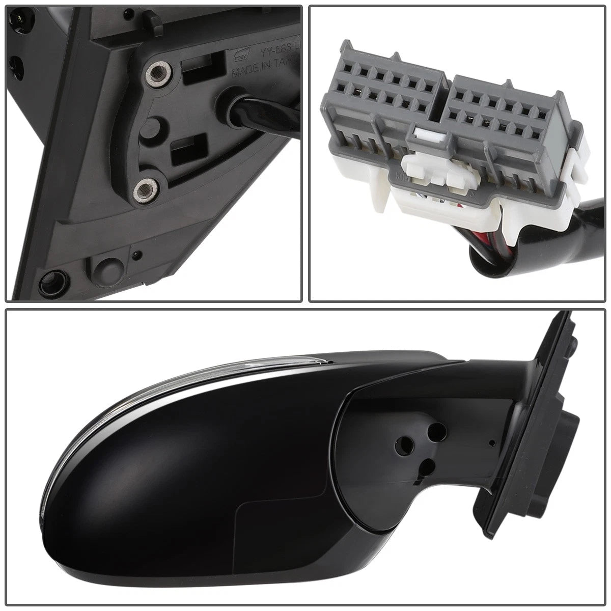Power Heated Turn Signal Right Side Mirror for Kia Sorento (2016–2020) KI1321208