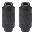 Set of 2 Rear Leaf Spring Shackle Bushings for Ford F-150, F-250
