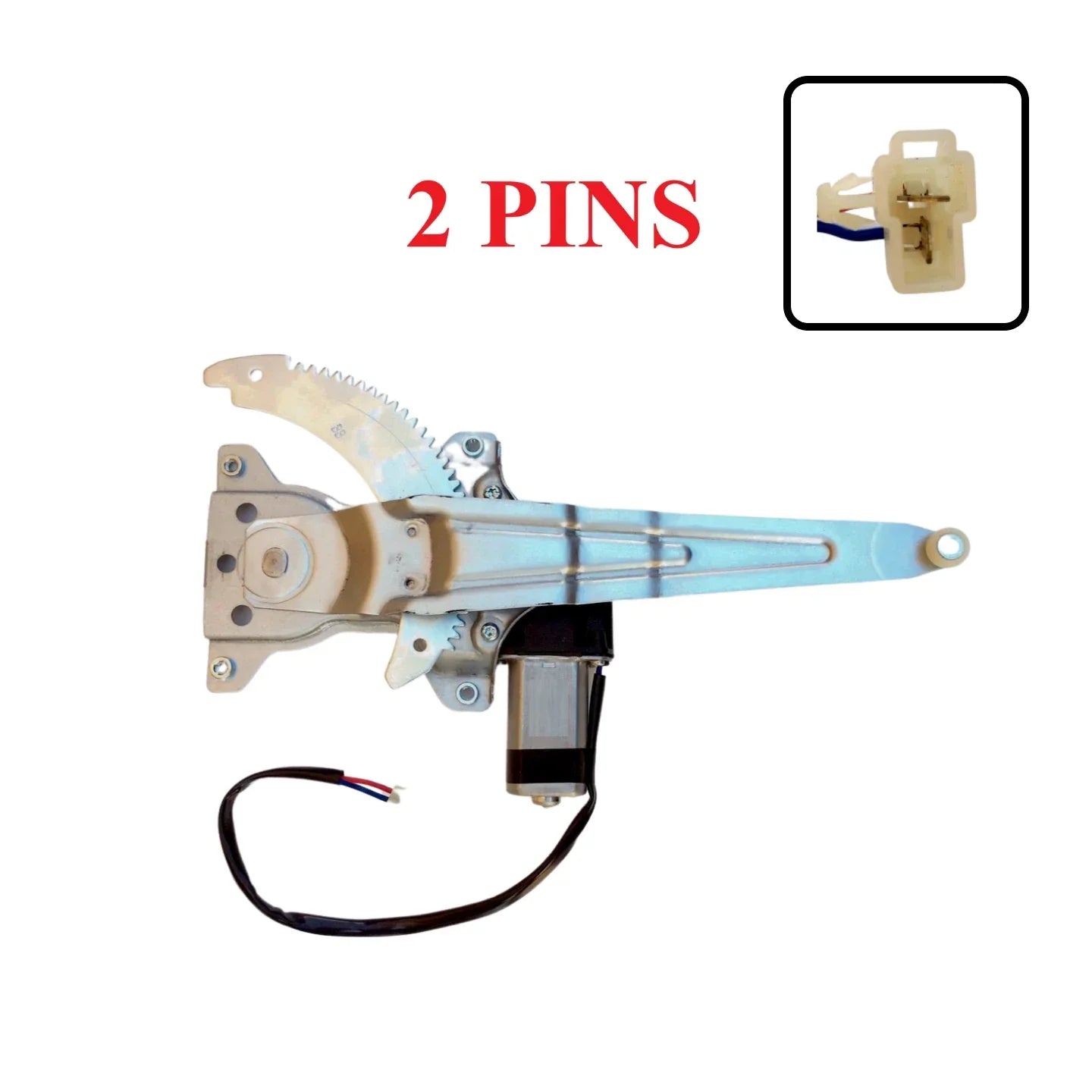 Rear Left Window Regulator W/Motor 2 Pins for Toyota Landcruiser J80 (1990–1998)