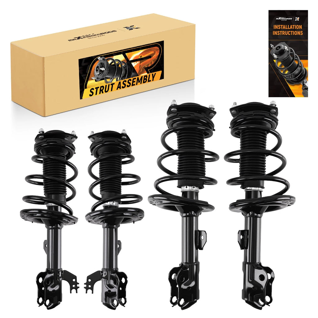 Set of 4 Complete Shocks Struts for Toyota Camry LE XLE (2012–2017)