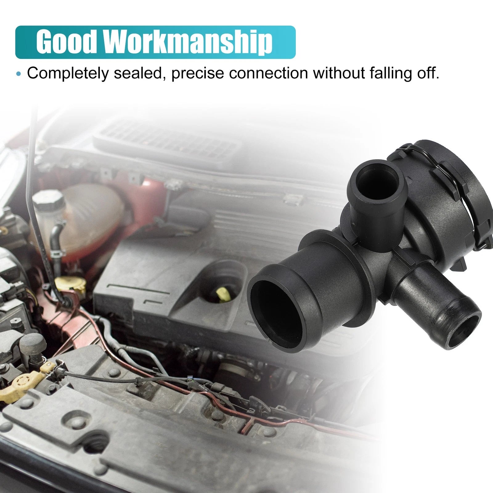 Engine Coolant Hose Connector No. 4F0122293A/3B0122291K for Audi A4 (2009–2022)