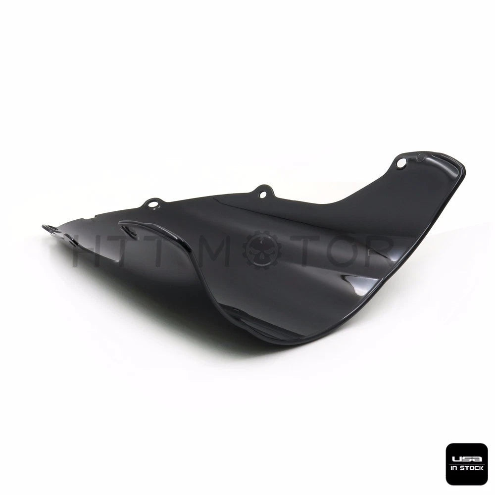 Smoke Black Double Bubble Windscreen for Kawasaki Ninja ZX6R (2003–2004)