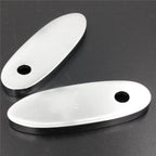 Mirror Block Off Base Plates for Yamaha FZR600 YZF600R R6 R6S R1 (1990–2005)