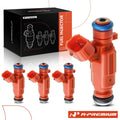 Set of 4 Fuel Injectors for Nissan Sentra (2000–2002)