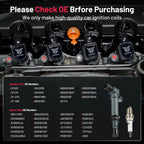 Ignition Coils and Spark Plugs for 2002–2007 Dodge Ram 1500 4.7L V8 8X