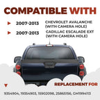 Rear Tailgate Spoiler Trim for Chevrolet Avalanche, Escalade (2007–2013)