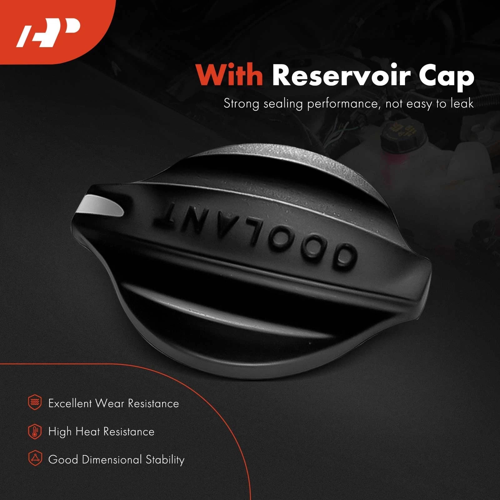 Engine Coolant Reservoir with Cap for Kia Sorento (2014-2015)