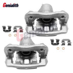 2x Rear Brake Caliper w/ Bracket for Hyundai Sonata 2.4L (2008–2010)