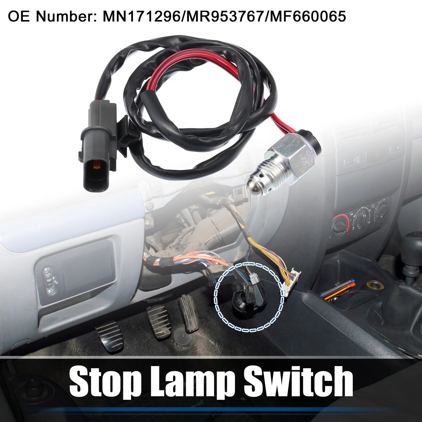 Brake Light Switch for Mitsubishi Montero Sport (2001–2003) No.MN171296