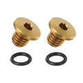 2X Bleed Screws M5x5mm with Sealing O-Rings for Bicycle