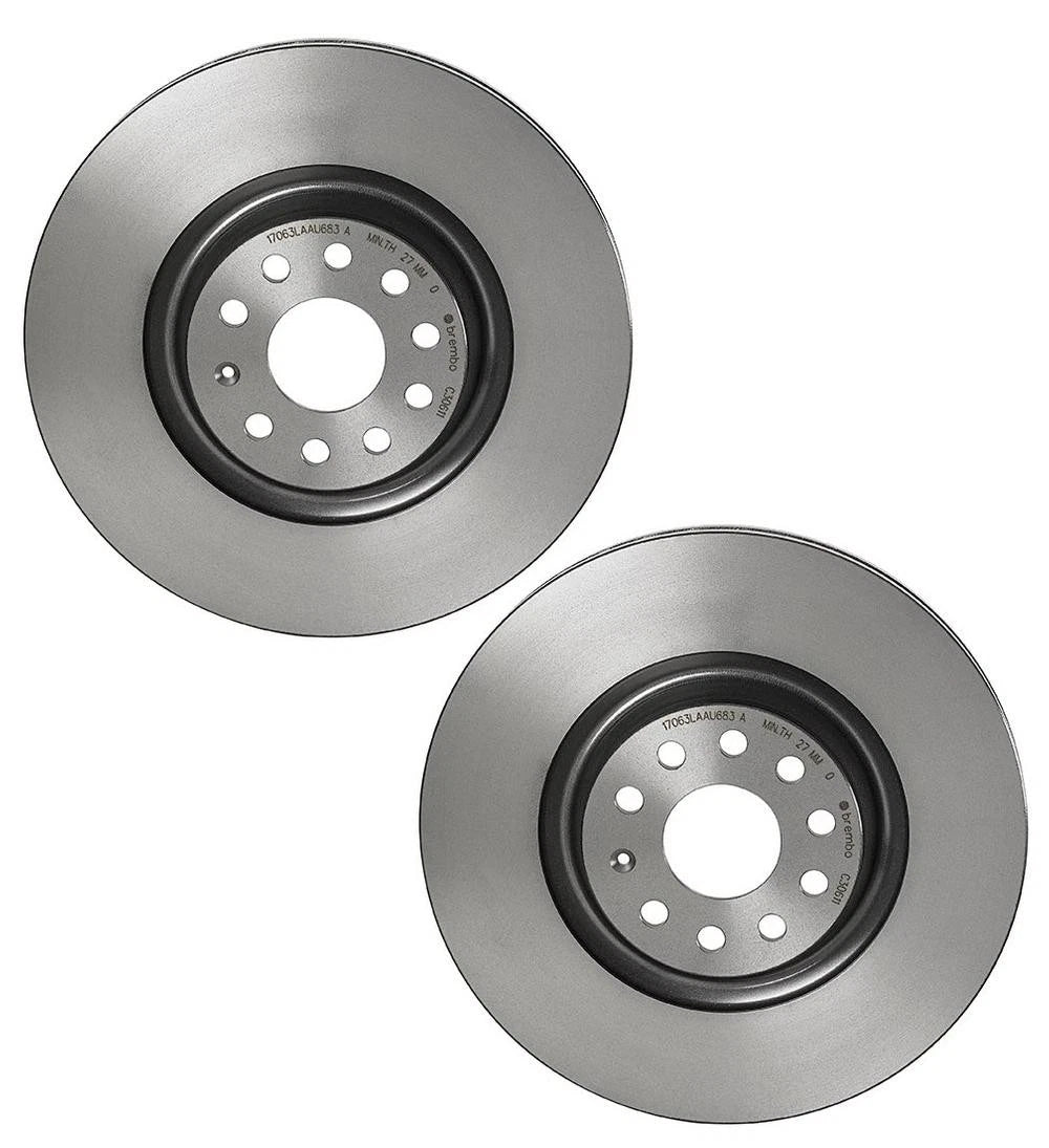 Brembo Front Brake Disc Rotors Set of 2 for Audi S3 VW Golf R CC GTI Tiguan (2013–2020)