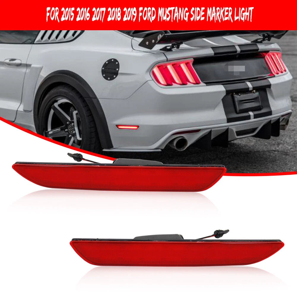 LED Rear Side Marker Lights for Ford Mustang (2015–2023)