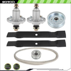 Lawn Mower Deck Rebuild Kit for John Deere D110 D120 D125 D130 X110 X120 (2010–2020)