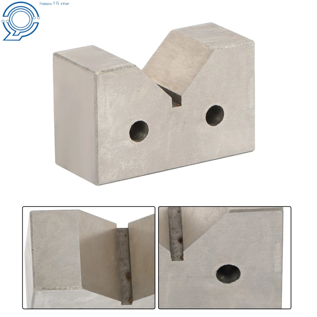 Set of 2 Cast Iron V-Blocks for Precision Machining